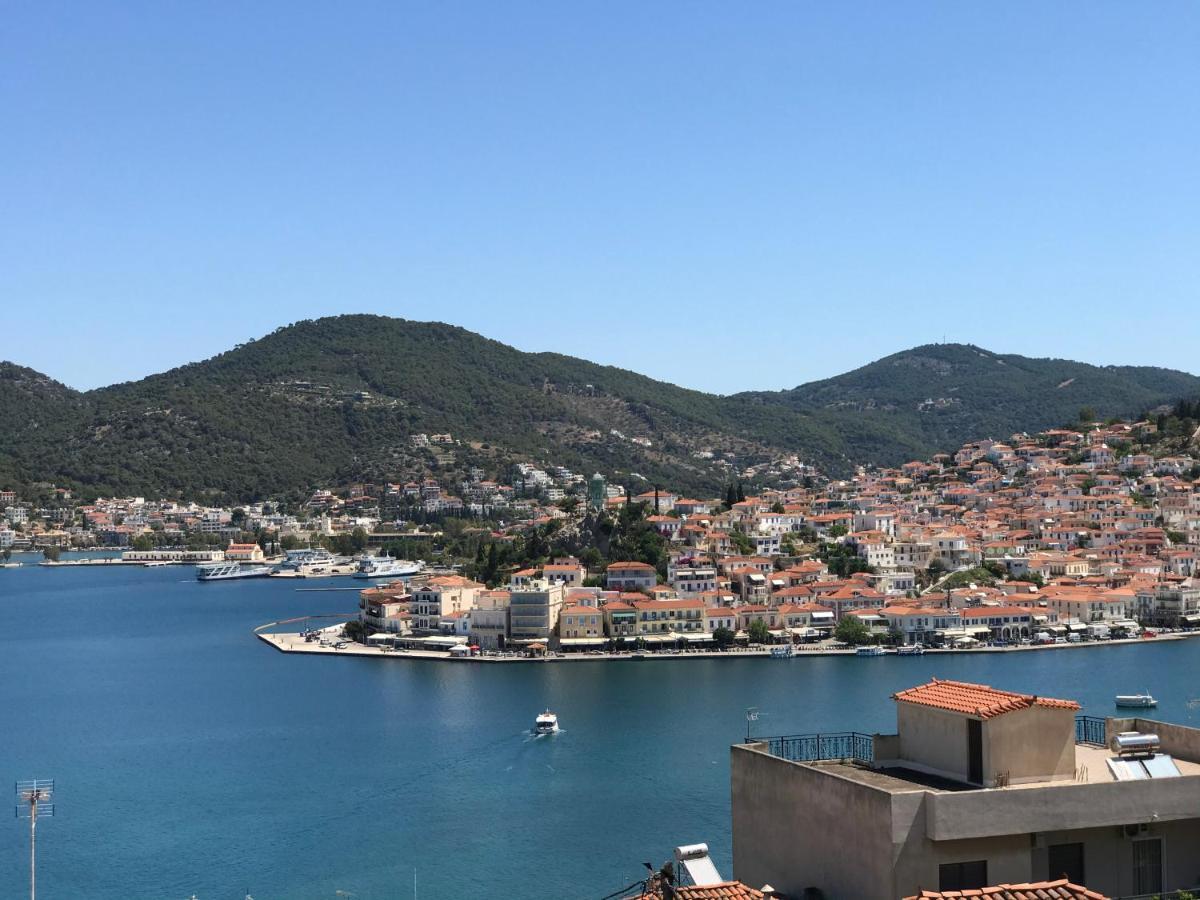 Вилла Beautiful View Of Poros Галатас Экстерьер фото