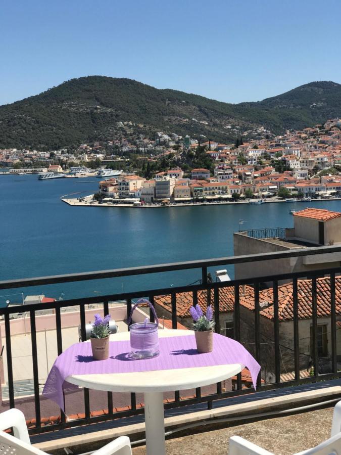 Вилла Beautiful View Of Poros Галатас Экстерьер фото